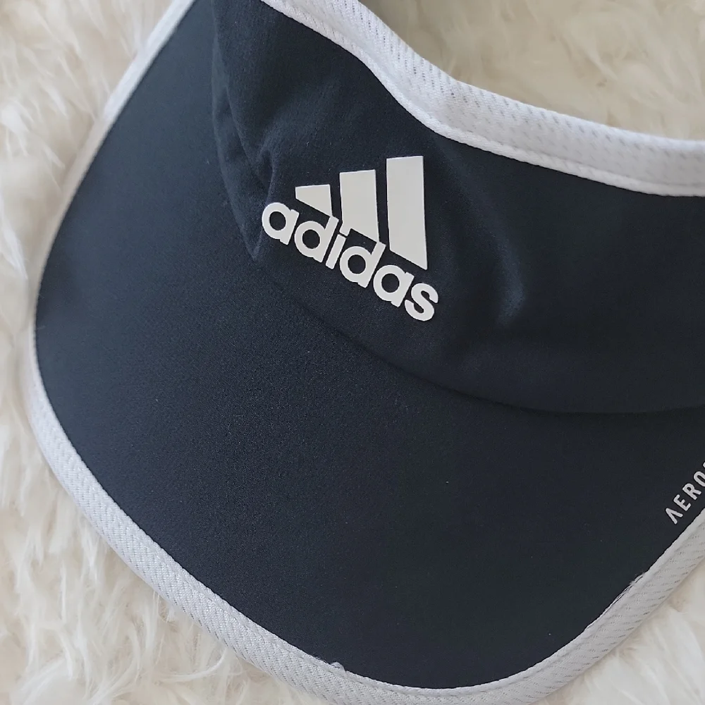 Adidas Visor Black White Size OS Activewear